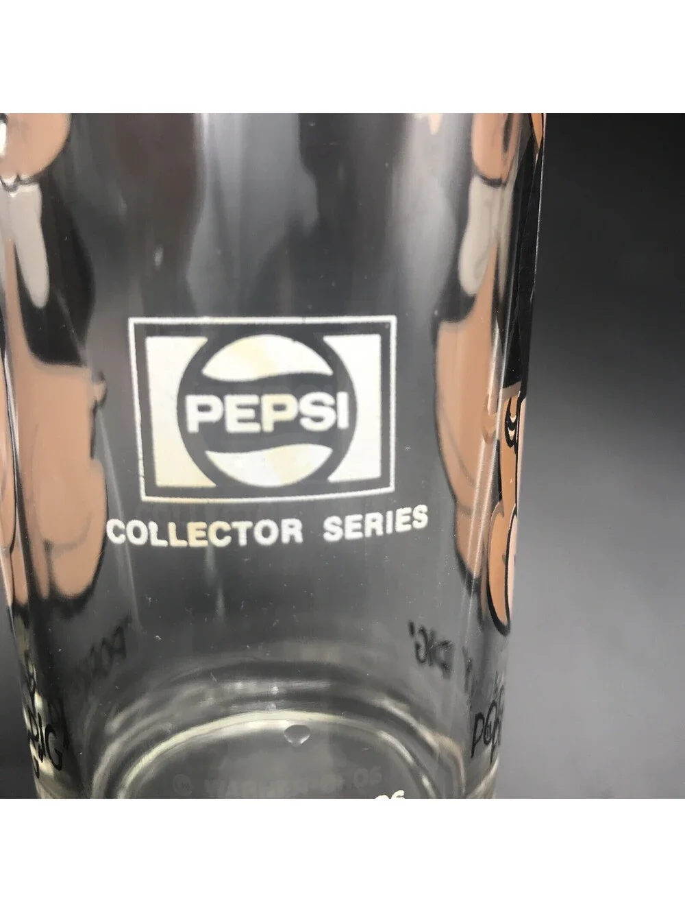 Vintage 1973 PORKY PIG Warner Bros. Pepsi Collector Series Drinking Glass